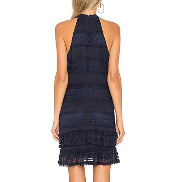 Parker Alanis Dress Size 0 Navy Blue Lace New - Picture 2 of 12